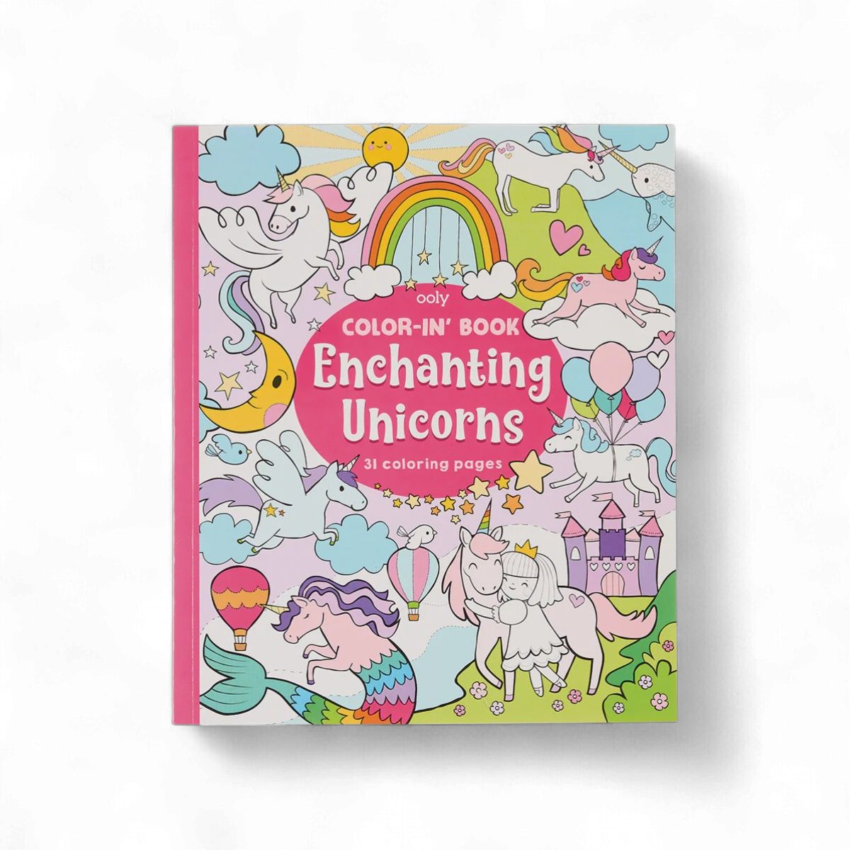 Coloring Book, Style: Enchanted Unicorns