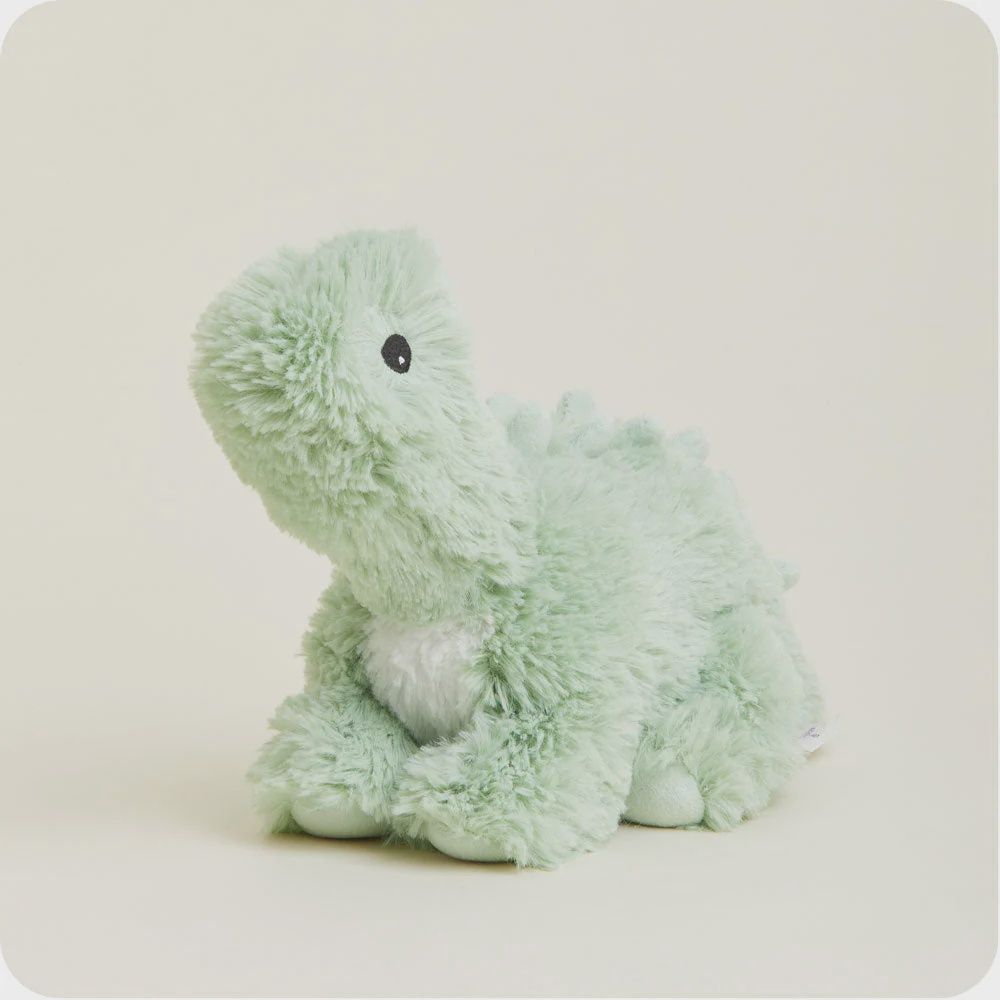 Warmies 2lbs, Style: Green Long Neck Dino