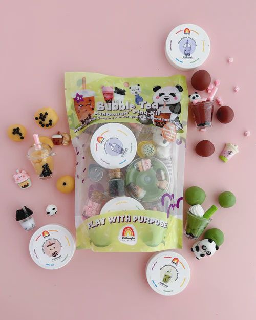KidDough Play Kit, Style: Bubble Tea