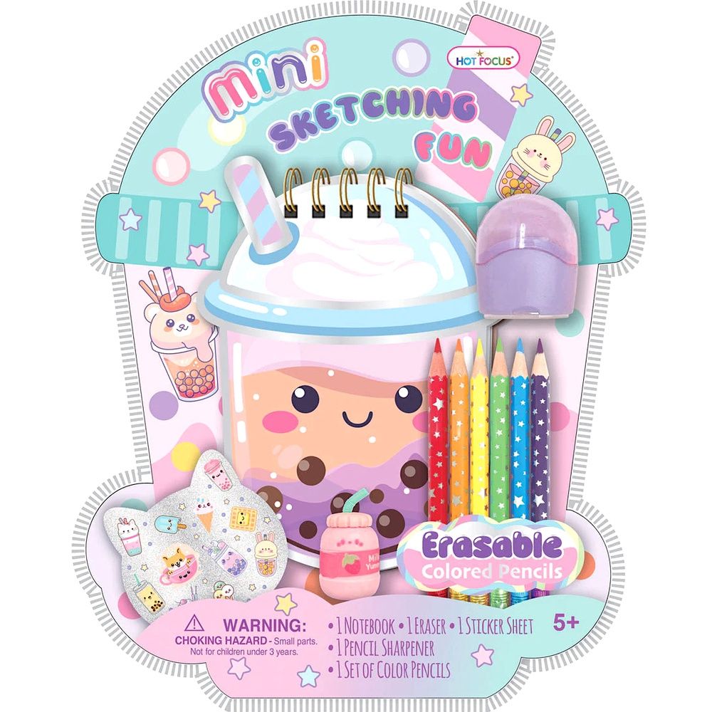 Mini Sketchbook Fun, Boba