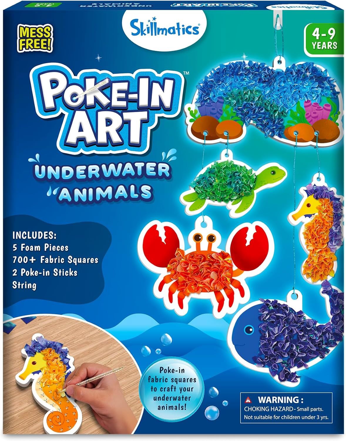 Poke In Art Underwater Animals
