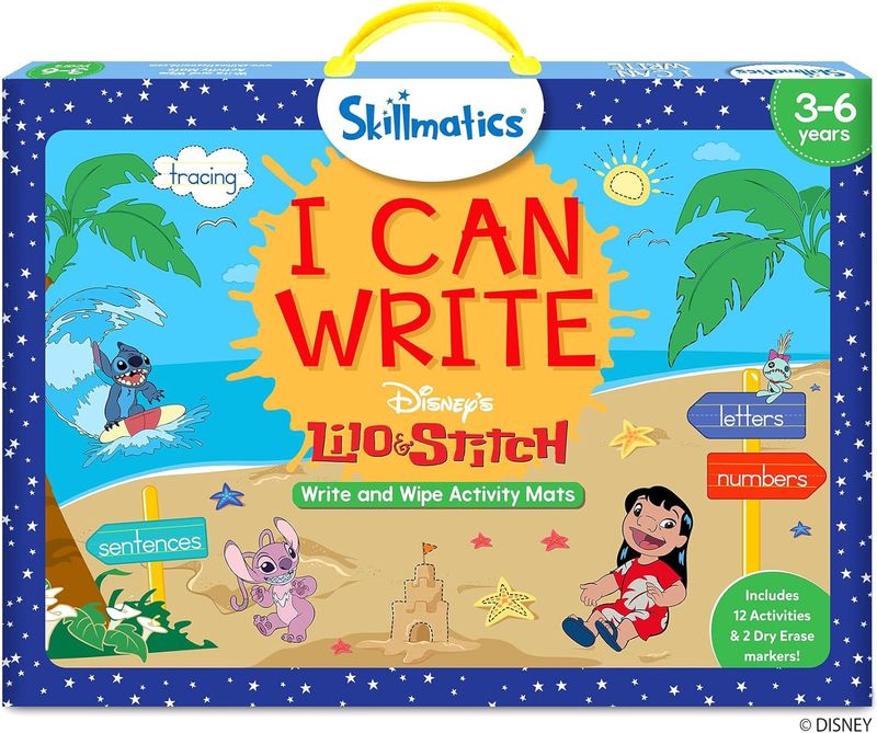 Write &amp; Wipe - I Can Write Disney Lilo &amp; Stitch
