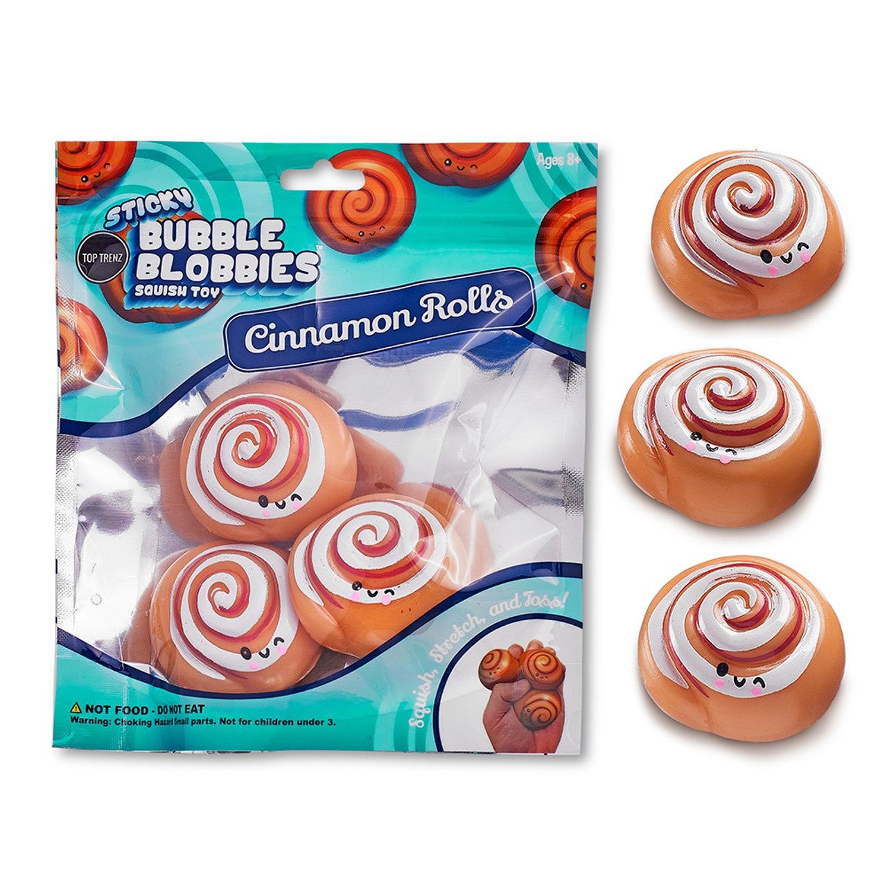 Sticky Bubble Blobbies, Style: Cinnamon Rolls