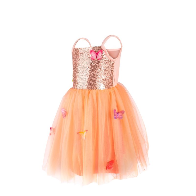 Butterfly Bliss Dress, Peach