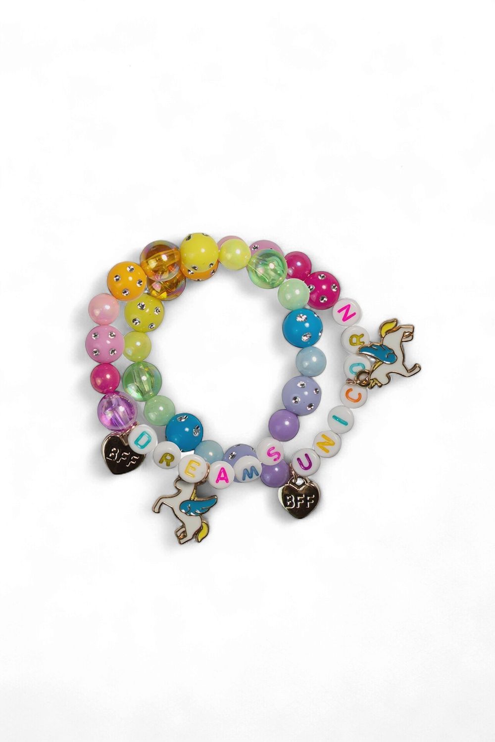 Dreams Unicorn BFF Bracelet Set, 2pcs