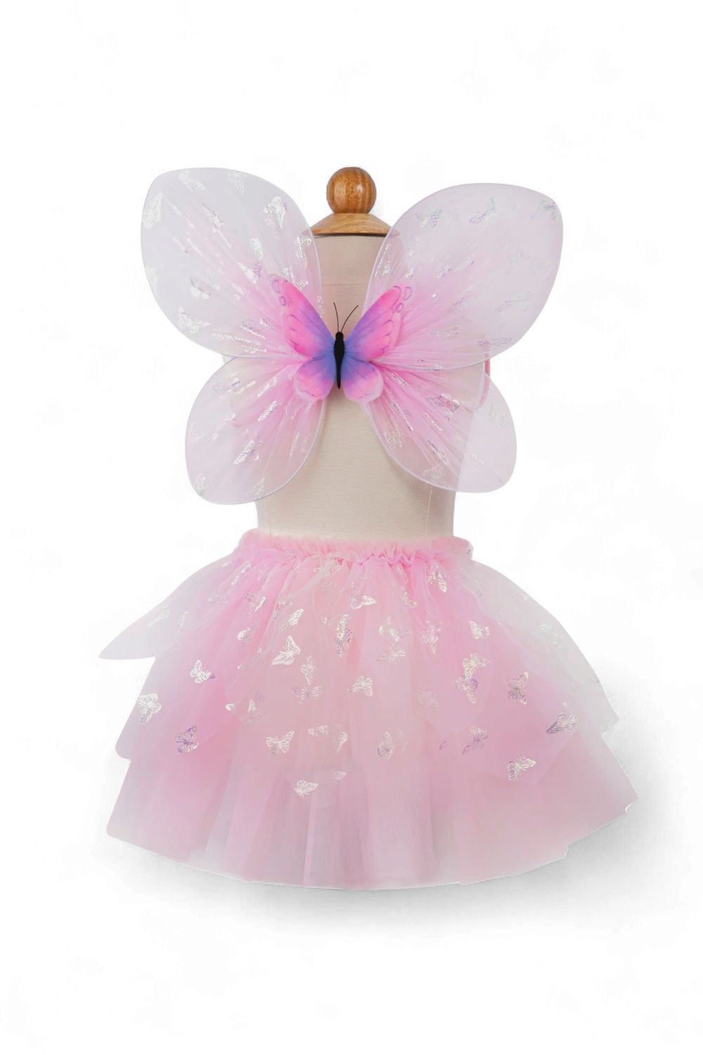 Flutter Butterfly Skirt, &amp; Wings, Size 4-6, Color: Pink