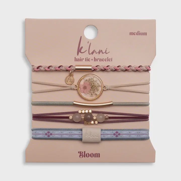 Bloom Hair Tie Bracelets