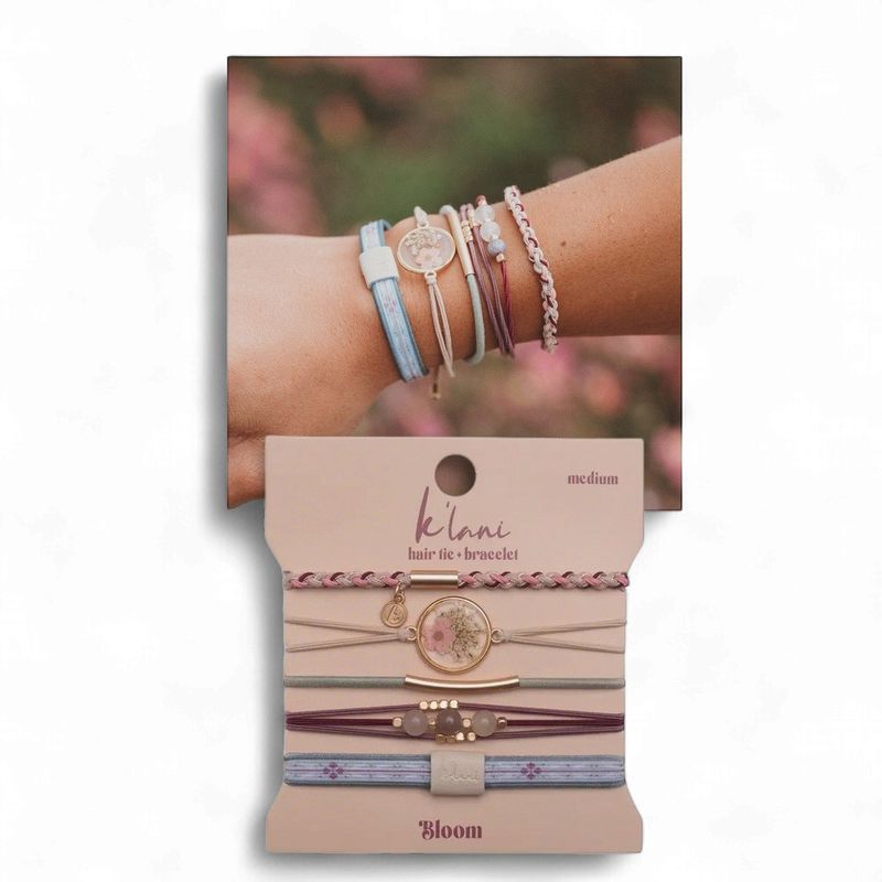 Bloom Hair Tie Bracelets