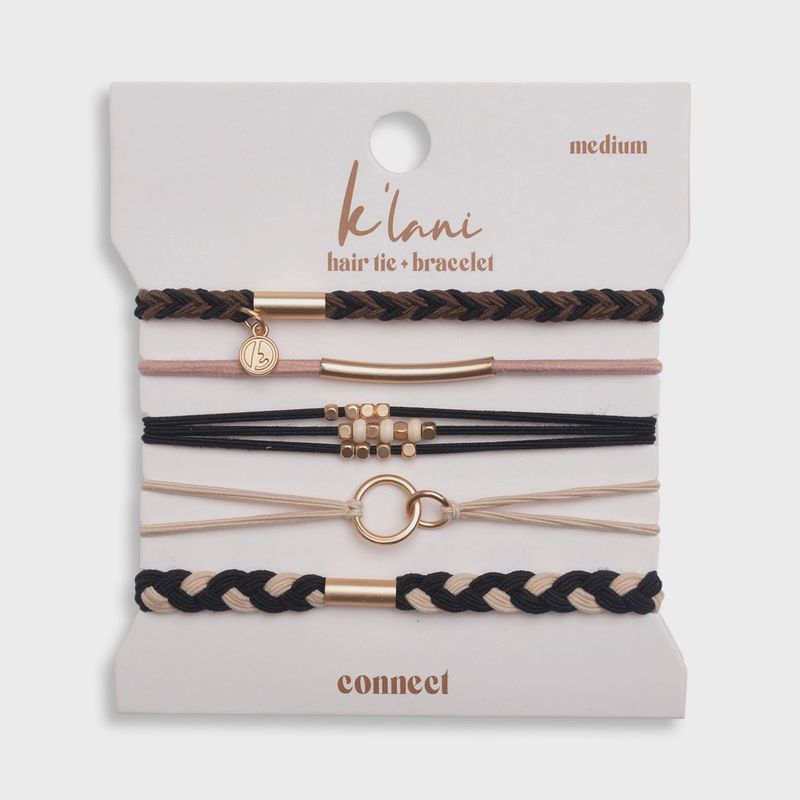Connect Hair Tie Bracelets