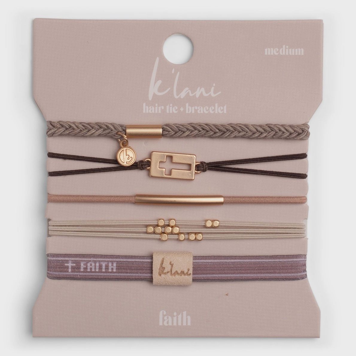 Faith Hair Bracelet Ties