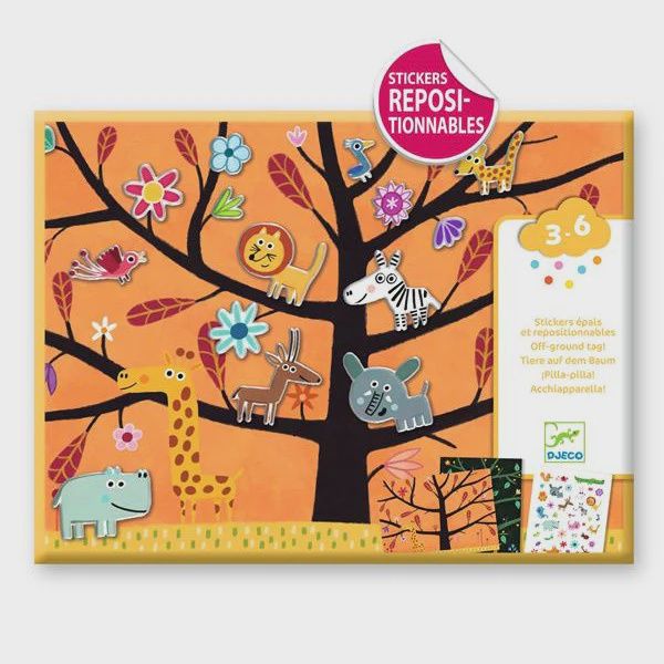 Repositionable Stickers, Style: Off-Ground Tag