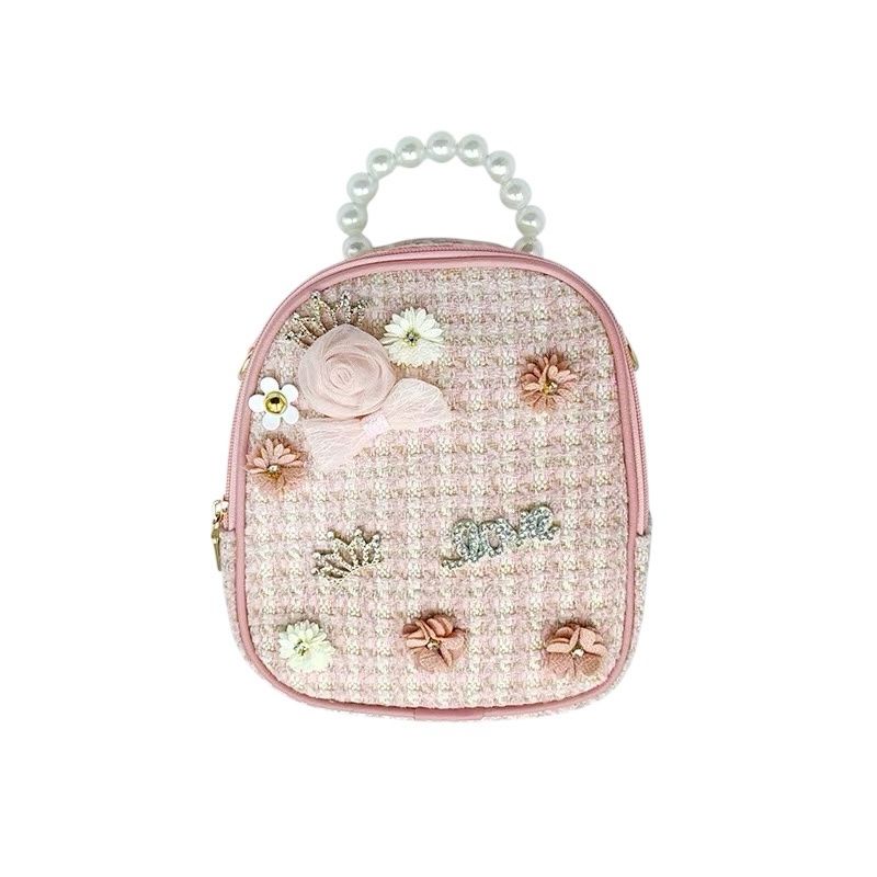 Bling Tweed Mini Backpack