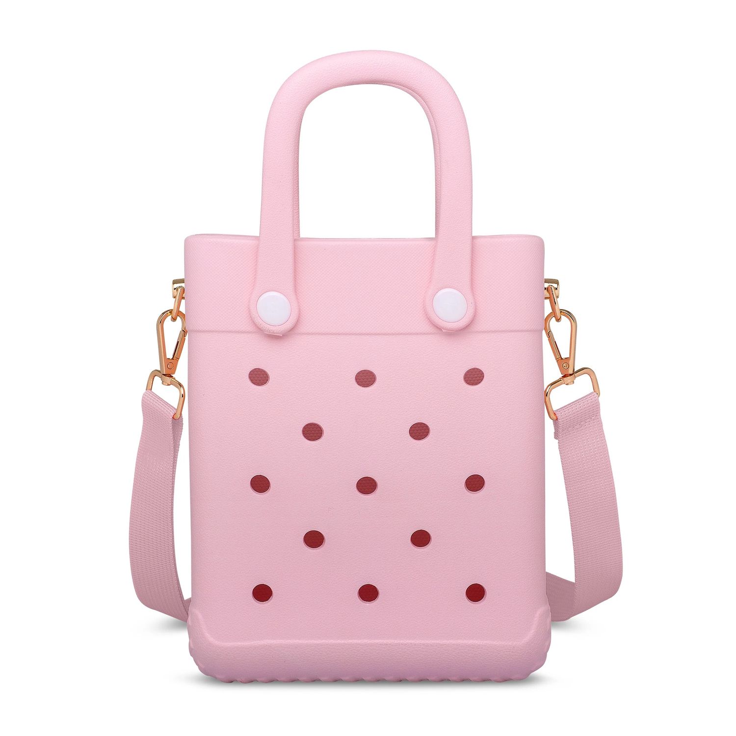 Charm Tote Bag, Color: Pink