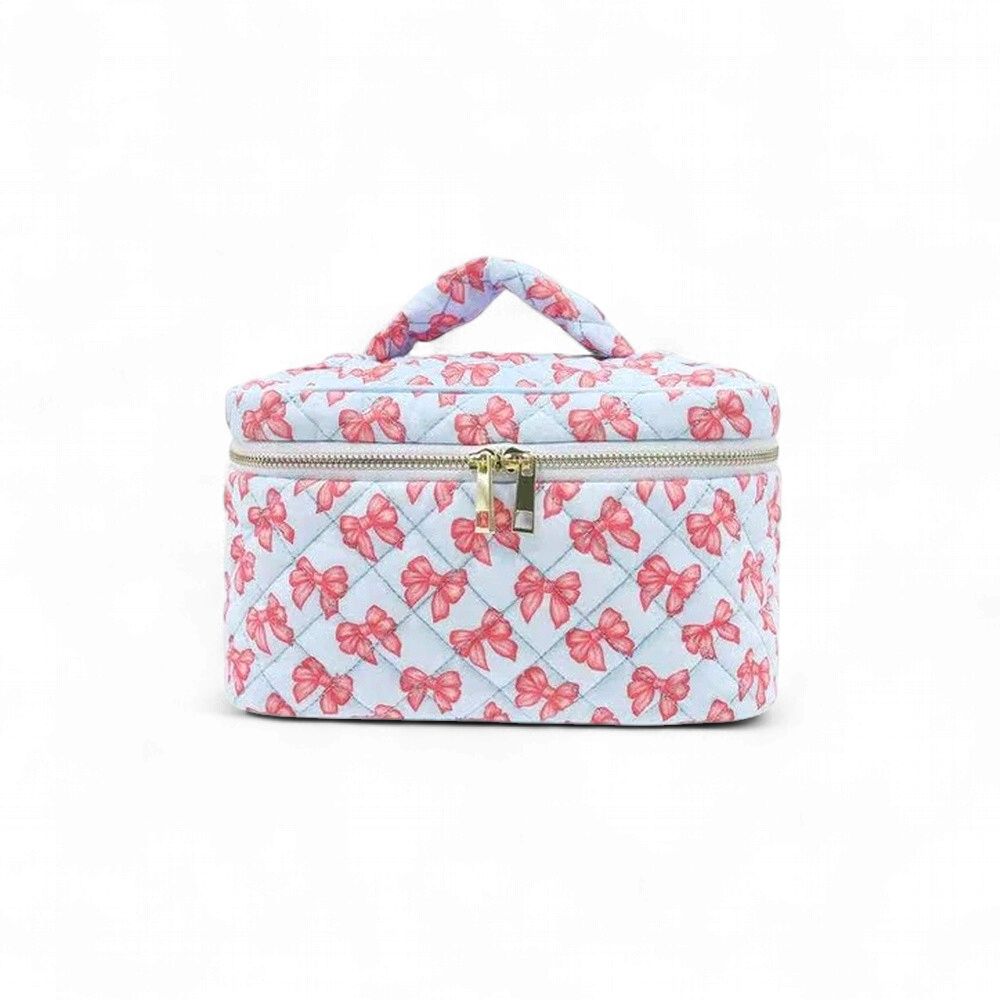 Vanity Bag, Style: Blue Bow