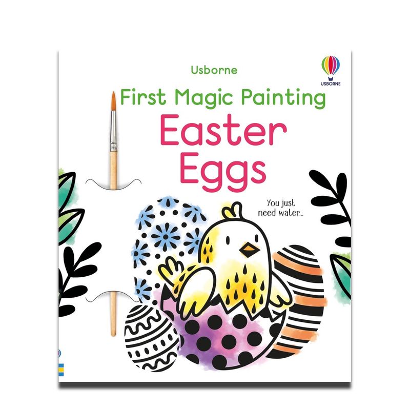 First Magic Painting Easter Eggs