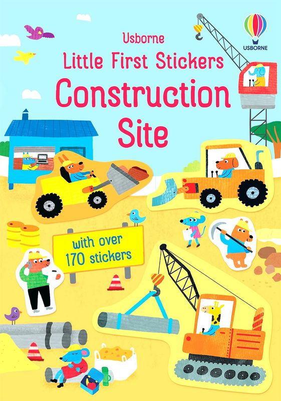 Little First Stickers Construction Site