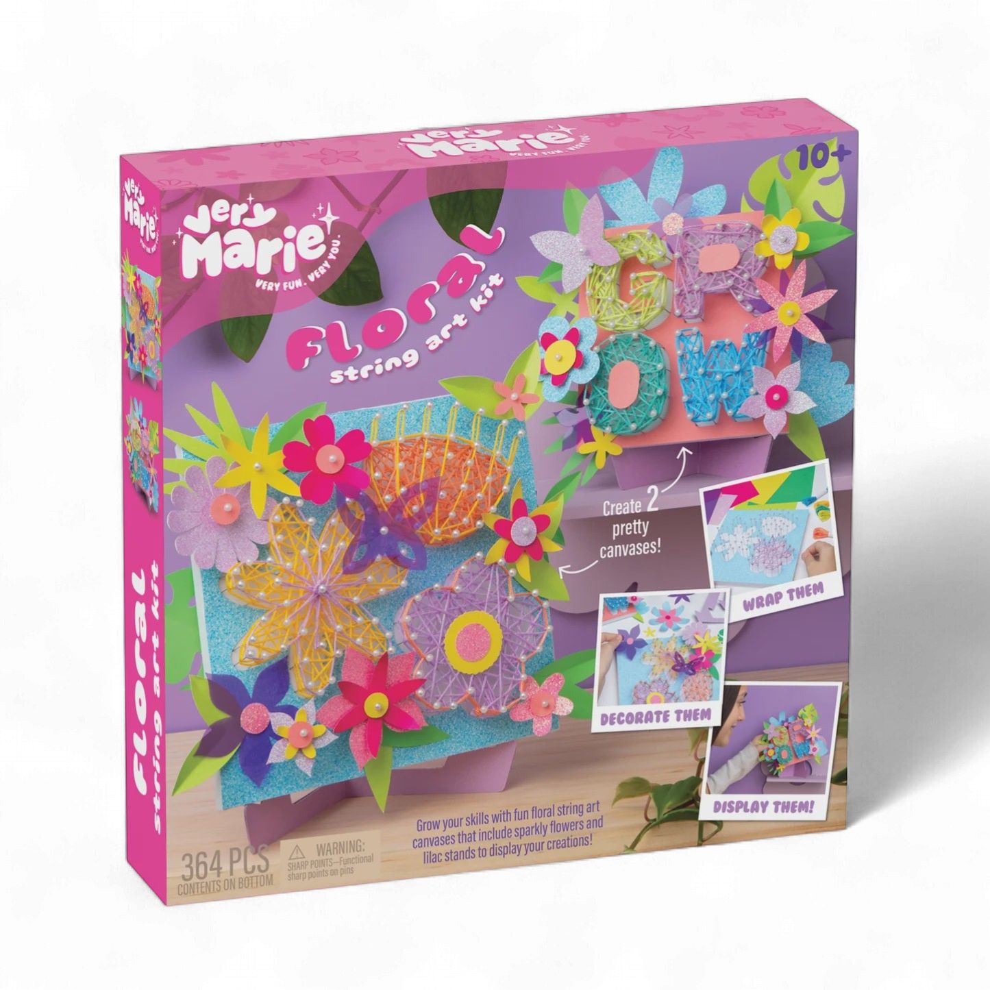 Floral String Art Kit
