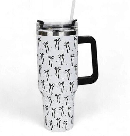 Crusier 40oz, Style: Black Bows
