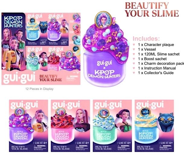 Gui Gui K-Pop Demon Hunters Single Pack in 12pc Co
