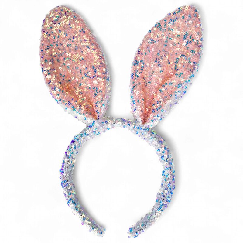 Sequin Bunny Headband