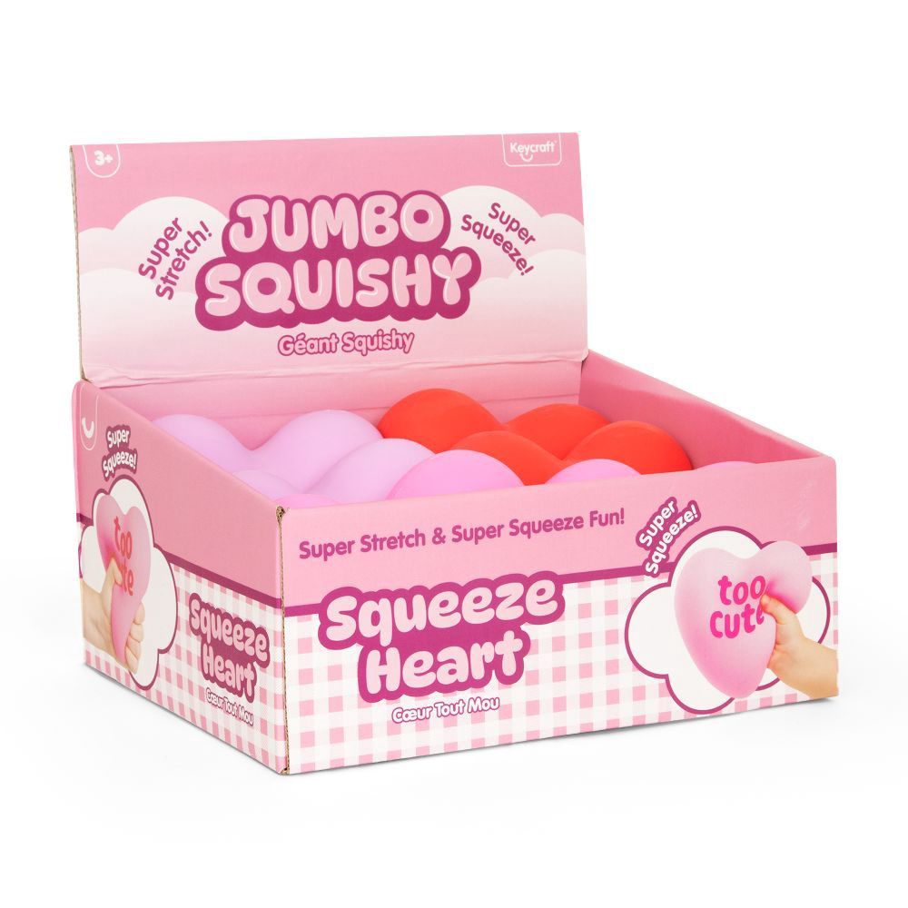 Jumbo Squishy Hearts