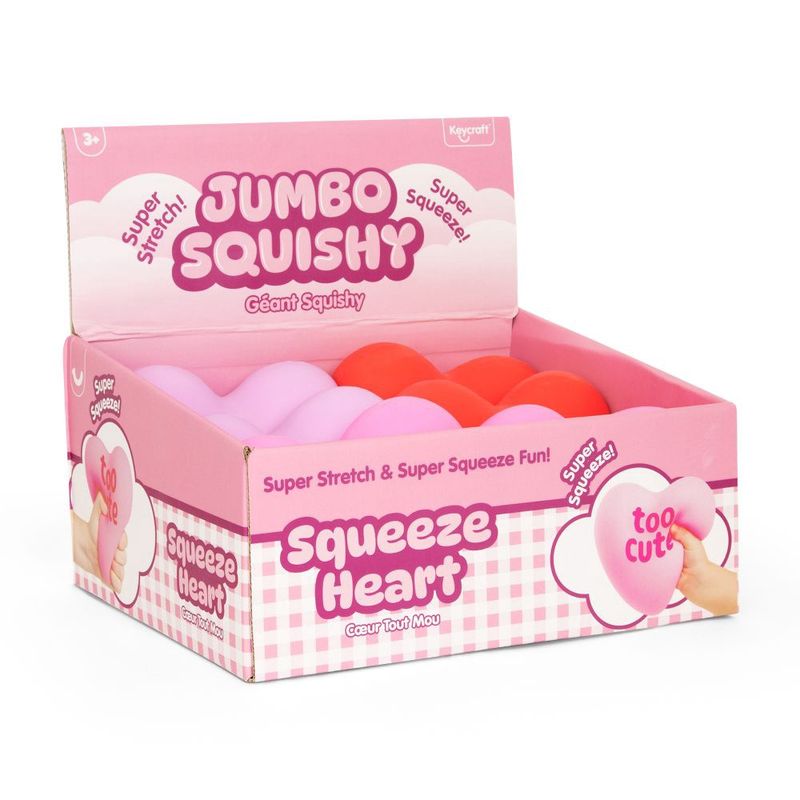 Jumbo Squishy Hearts