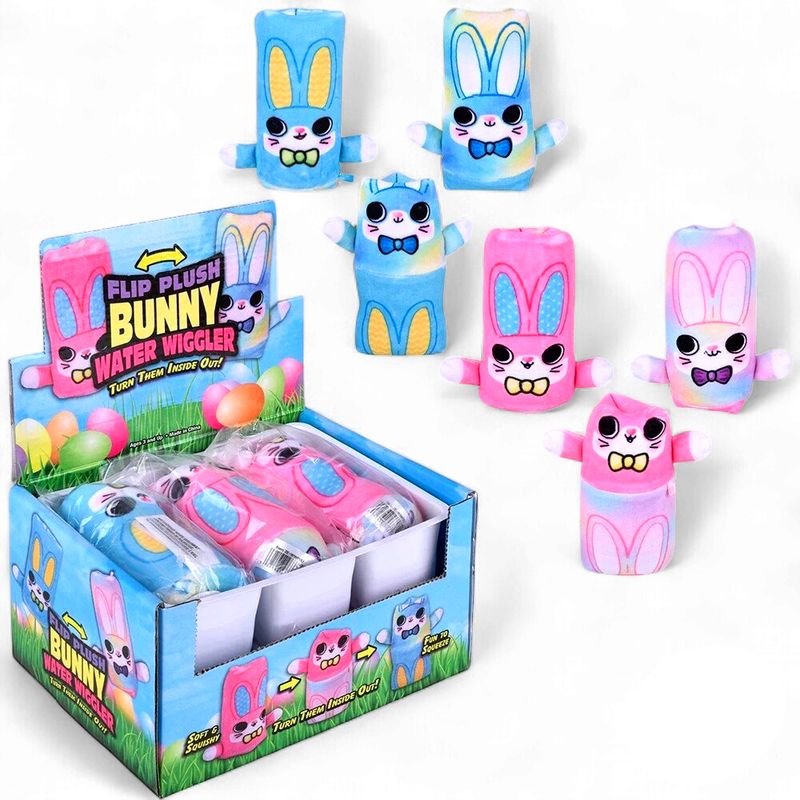 EASTER BUNNY PLUSH WATER WIGGLER 5.5"