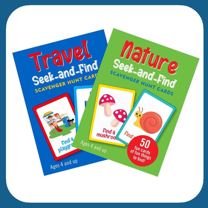 Seek and Find Scavenger Hunt Cards