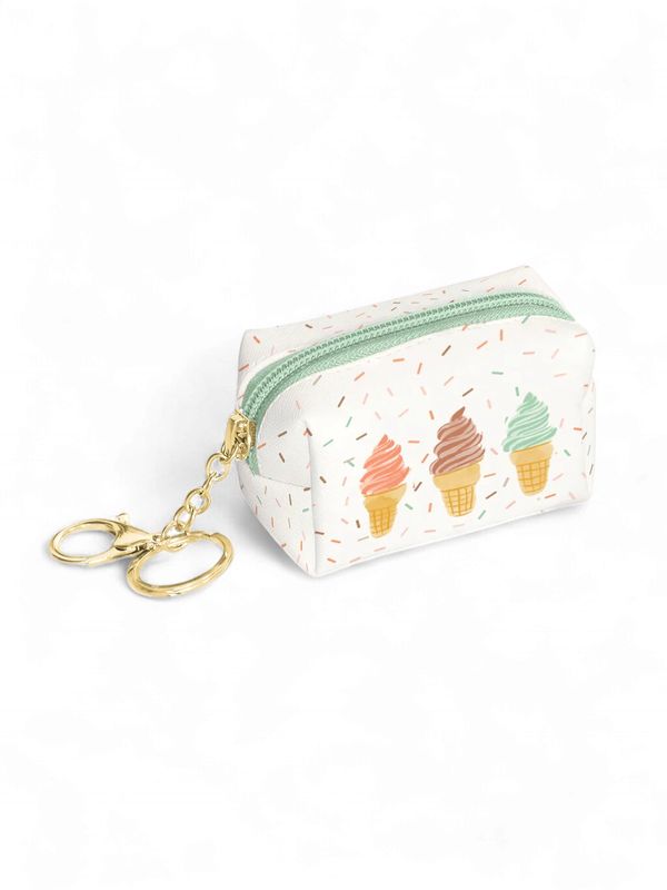 Cool and Creamy Keychain Pouch