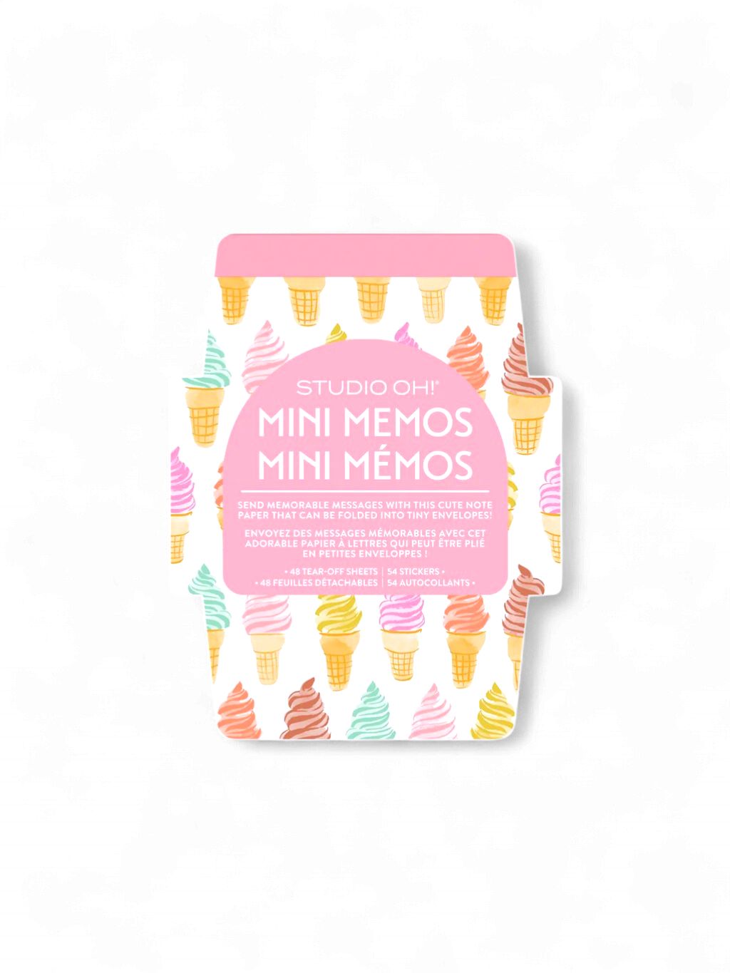 Cool &amp; Creamy Mini Memos with Stickers