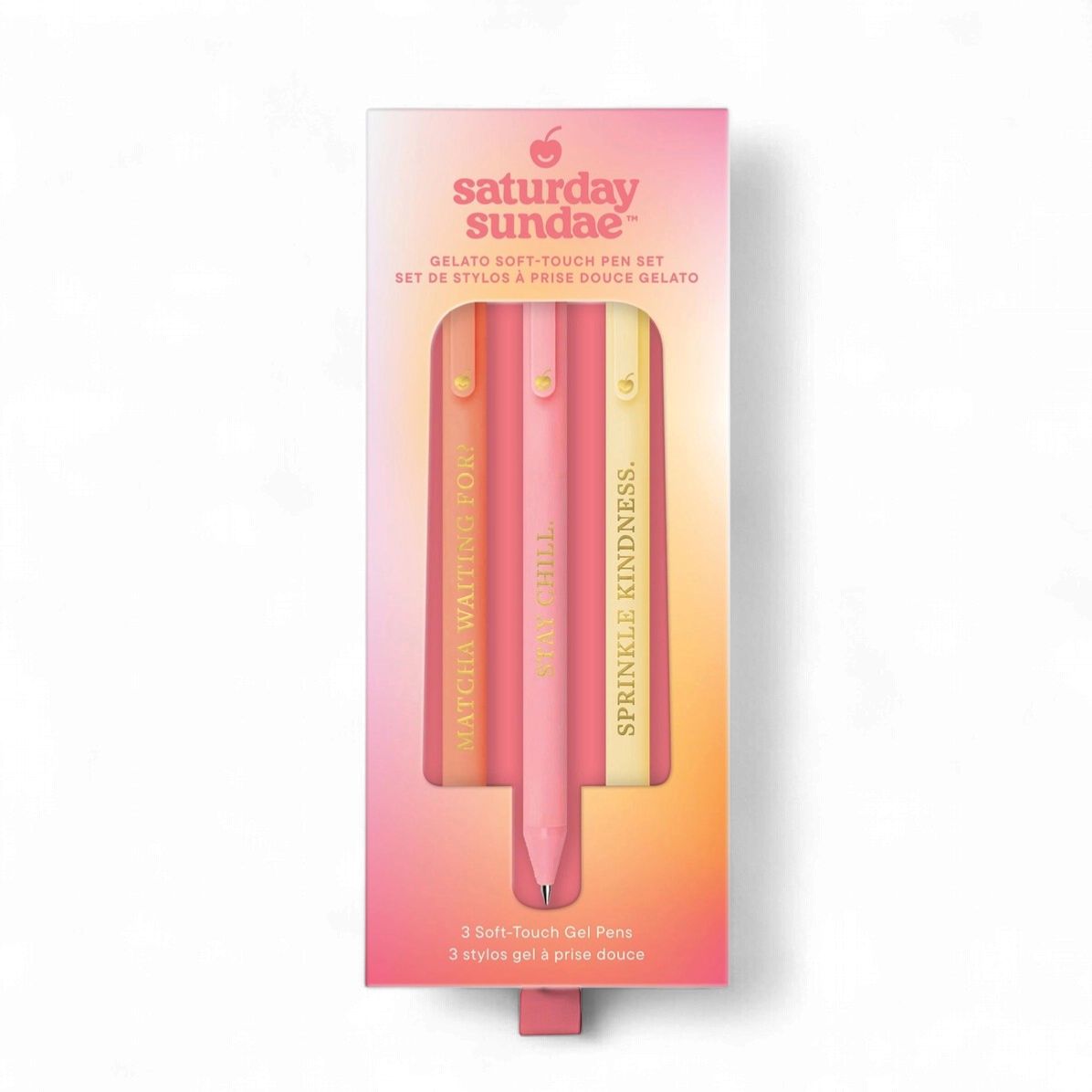 Tutti-Frutti Gelato Pen Set