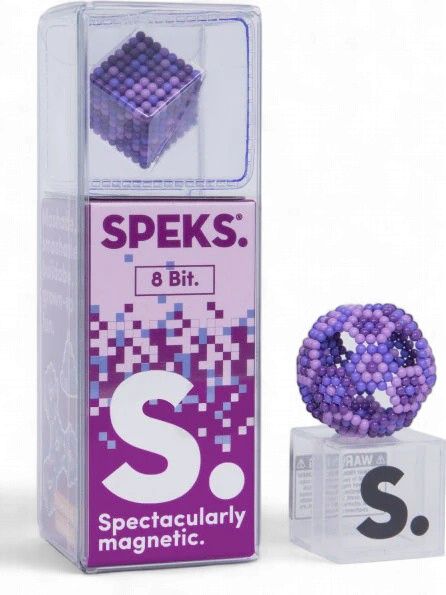 Speks Magnet Balls Pixel Mix, Color: Purple