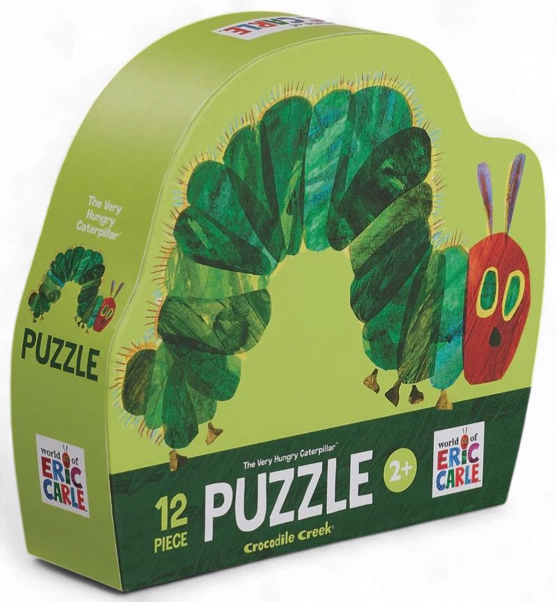 12 Pc Mini Shaped Box Puzzle The Very Hungry Caterpillar