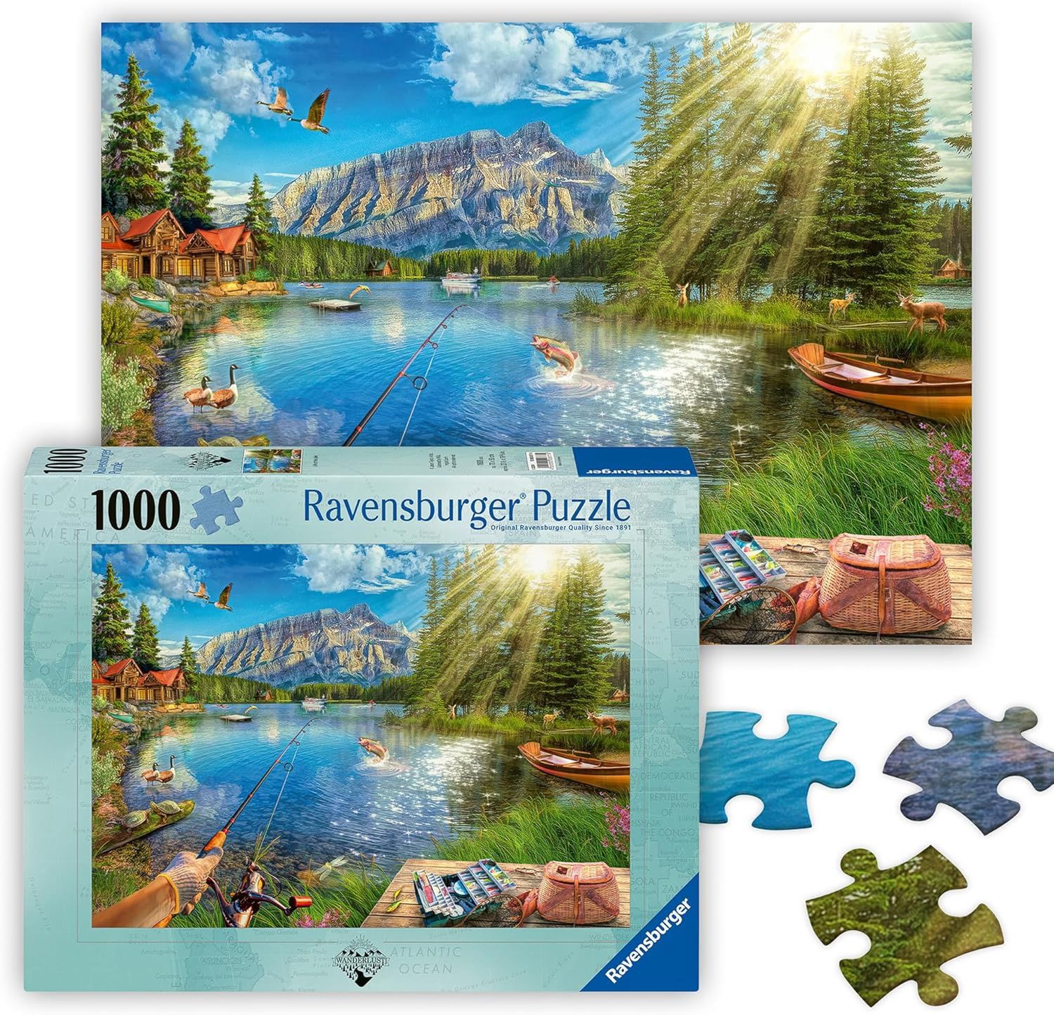 Life at the Lake 1000 pc Puzzle