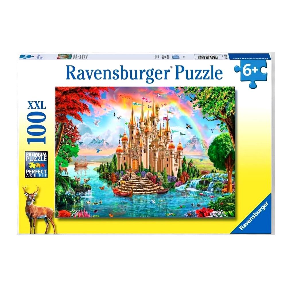 Rainbow Castle 100 pc Puzzle XXL