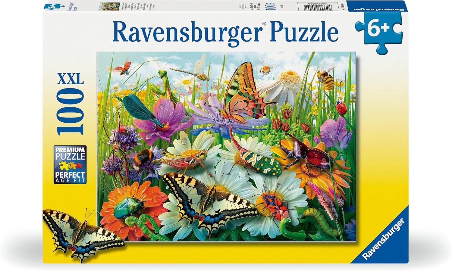 Wonderful World of Insects 100 pc Puzzle XXL