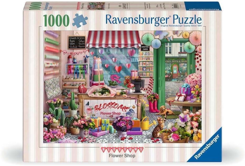 Blossoms Flower Shop 1000 pc Puzzle