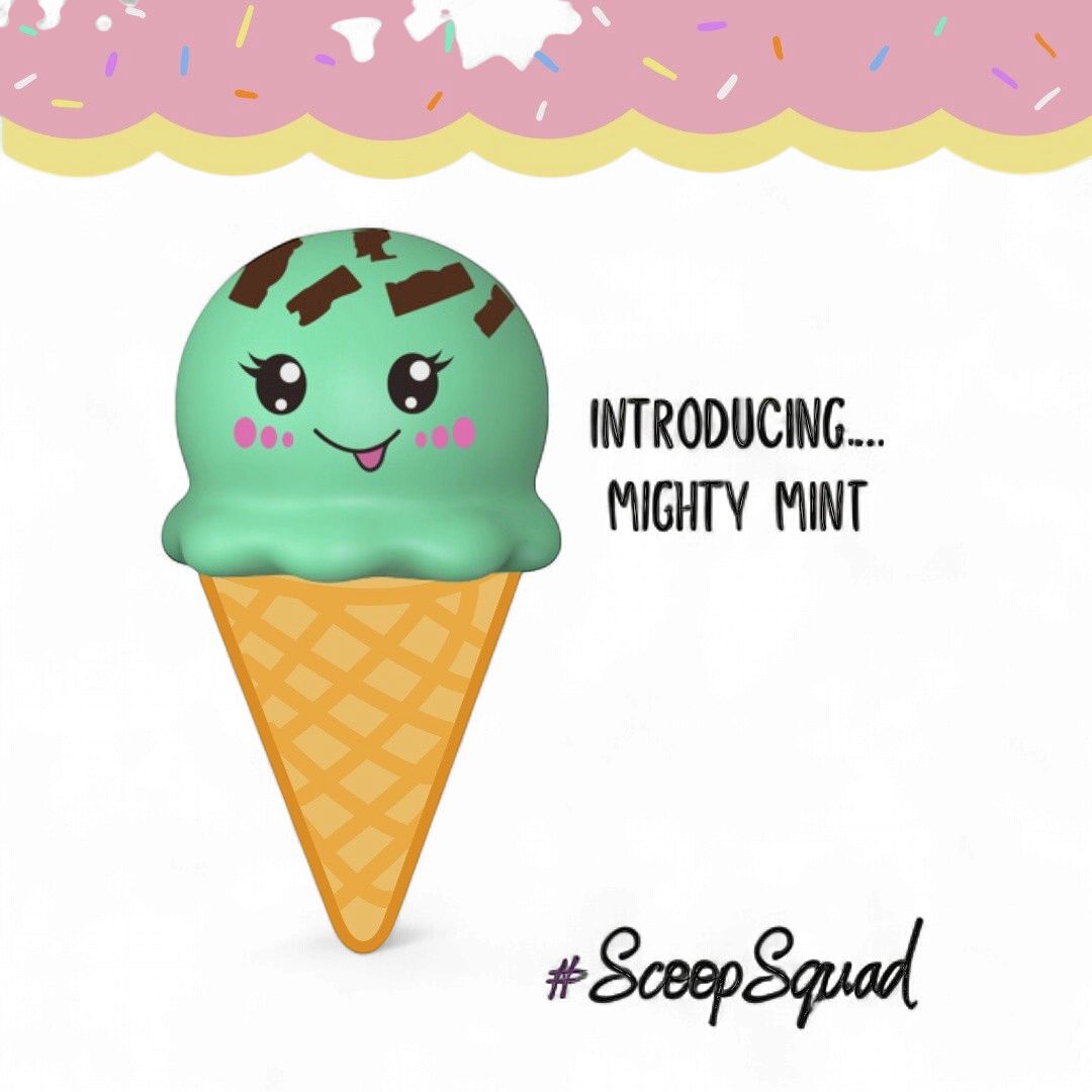 Squishy Scoop Squad, Options: Mighty Mint