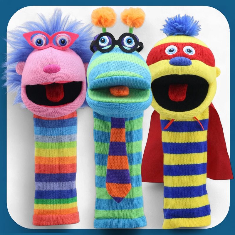 Knitted Puppets