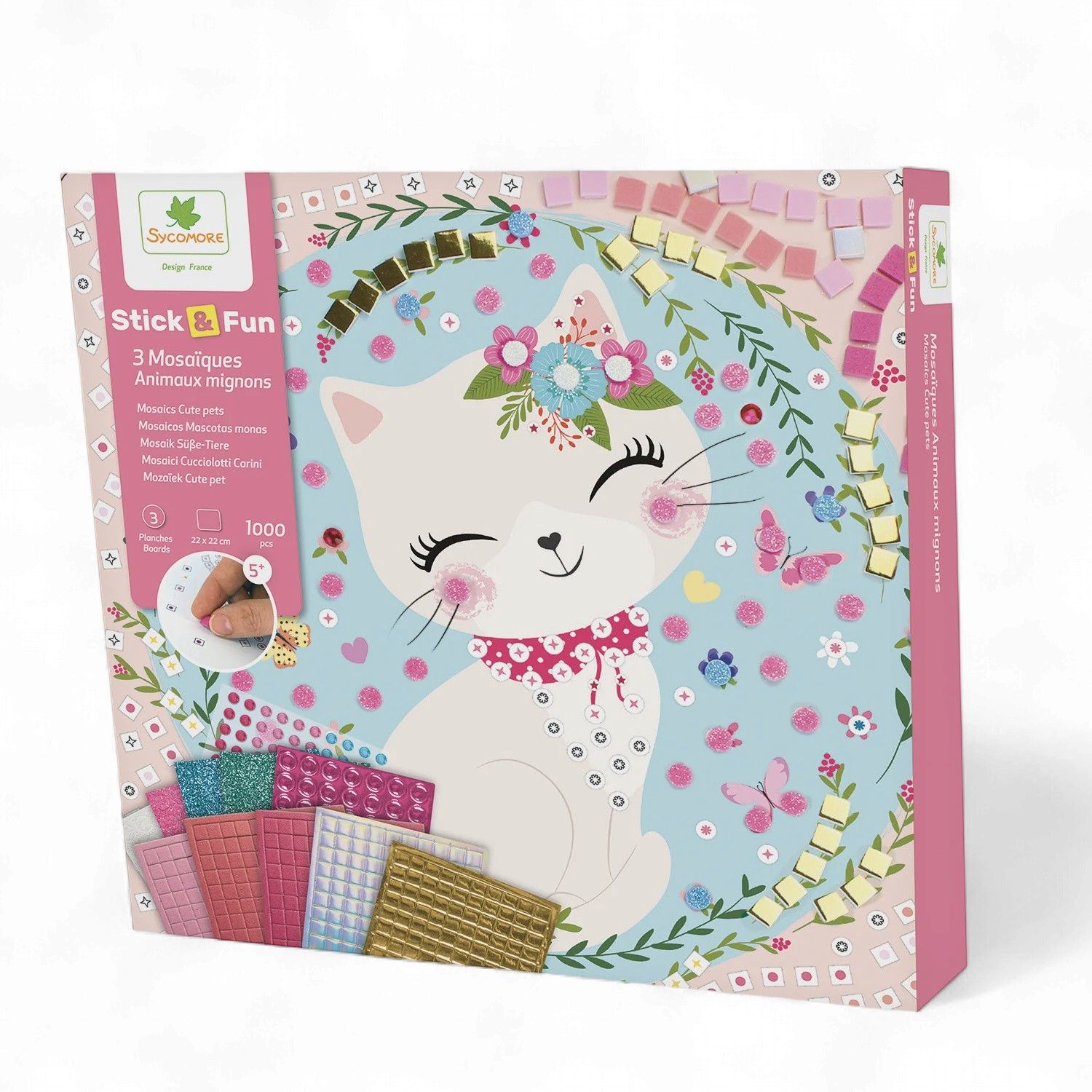 Stick'N Fun - S Mosaics Cute Pets