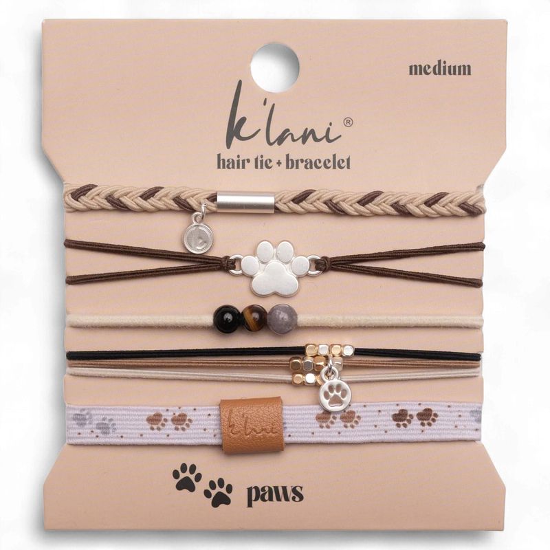 Paws  Hair Tie Bracelets
