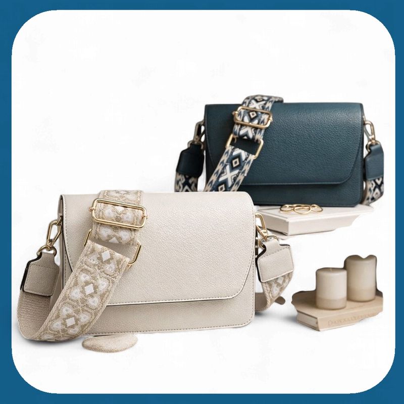 Noah Flapover Crossbody w Guitar Strap