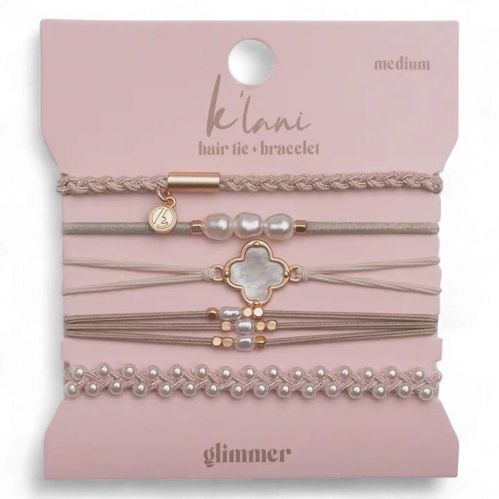Glimmer Hair Tie Bracelets