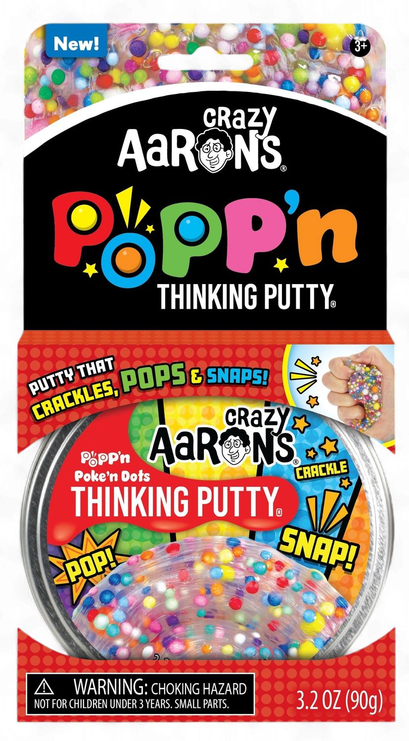 Poke N Dots  4" Thinking Putty Tin