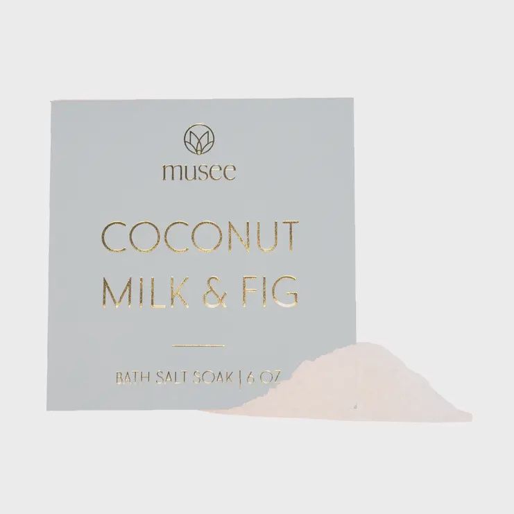 Mini Bath Salt Soak, Scent: Coconut Milk &amp; Fig