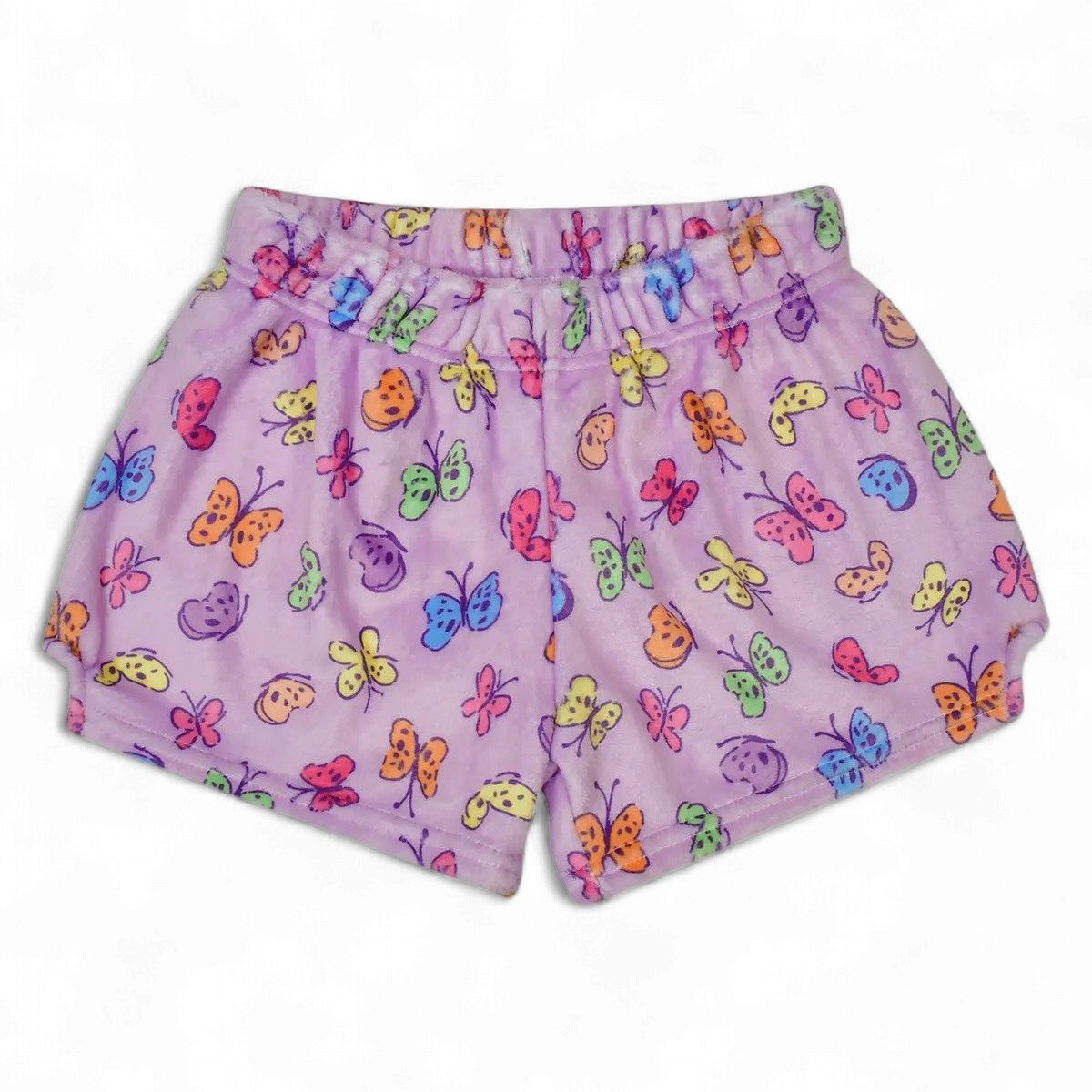 Bright Butterflies Plush Shorts