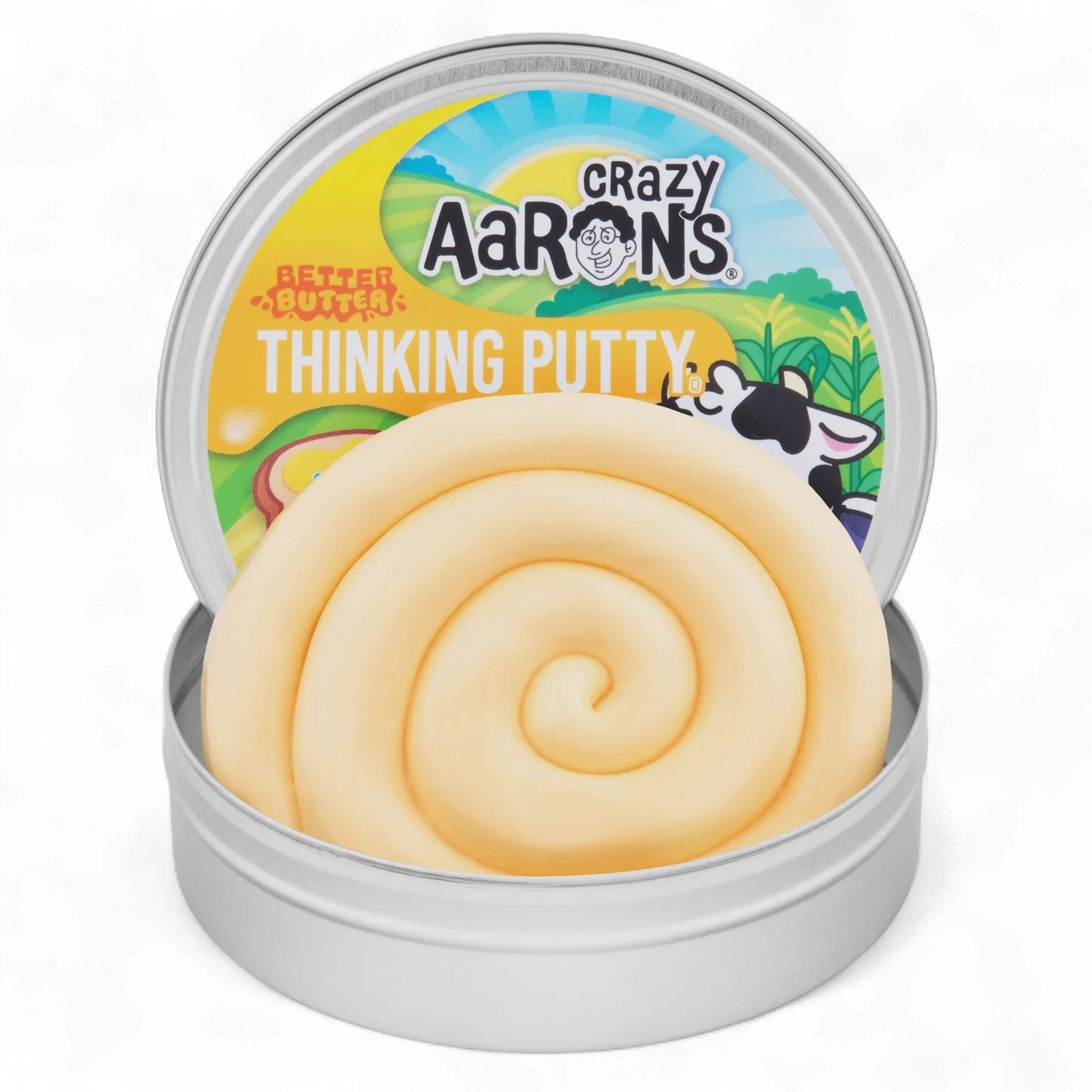 Better Buttercream 4" Thinking Putty Tin, Style: Better Butter 4" Thinking Putty Tin