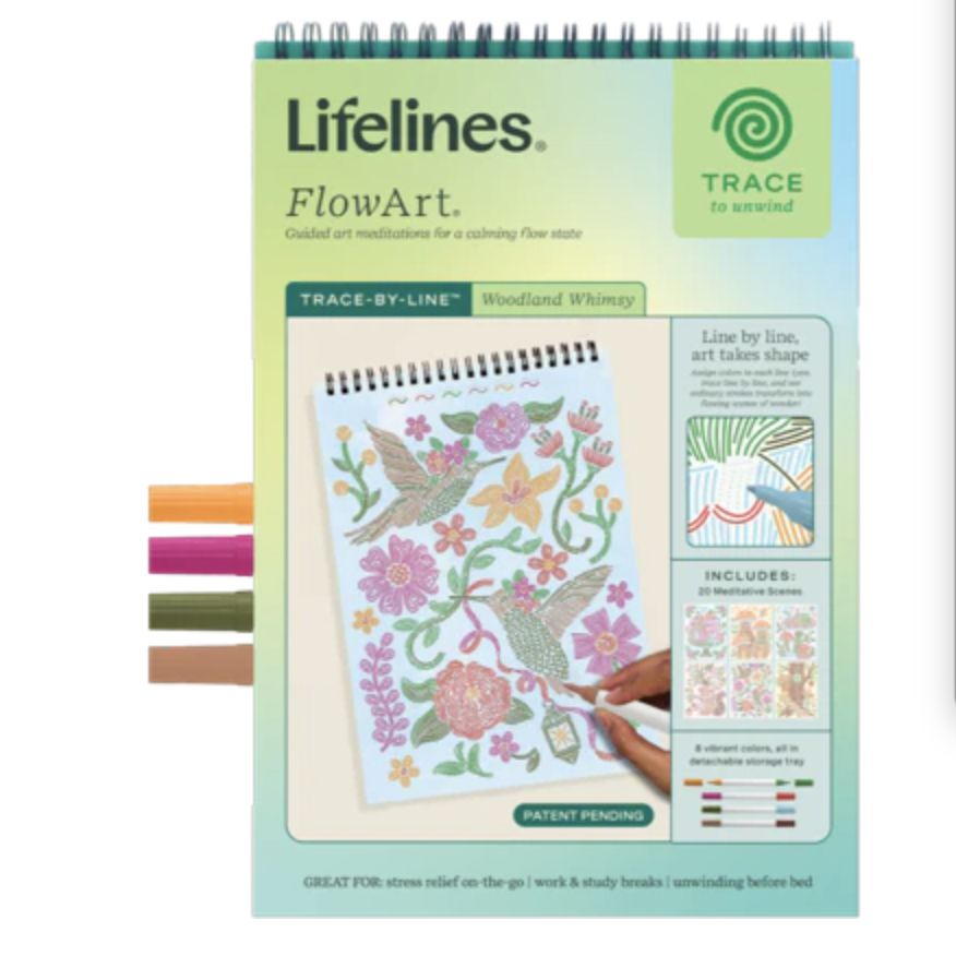FlowArt Trace By Line, Style: Woodland Whimsy