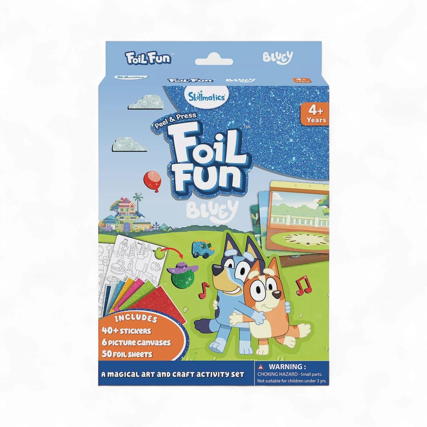 Foil Fun Bluey
