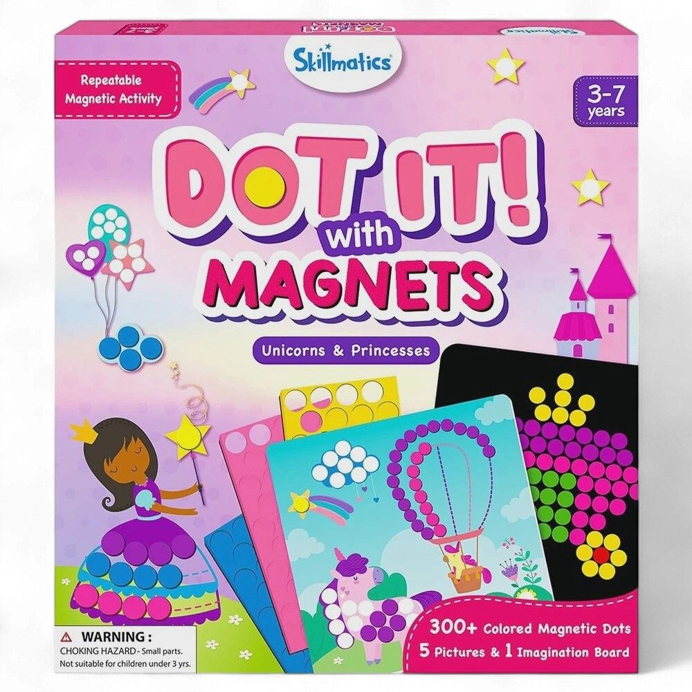 Dot It Magnets, Style: Unicorns &amp; Princess